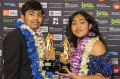 Twins Levi and Keilani from Ormiston Junior College won prizes for Best Screenplay (Levi) and Best Film (Keilani).
