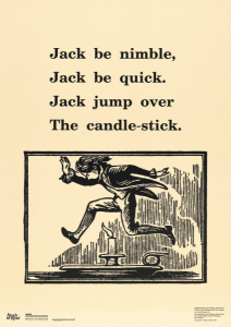 Jack jumping over a candle.