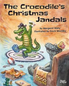 The crocodiles Christmas jandals.